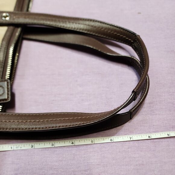 Coach Canvas Convertible Tote - Picture 13 of 14